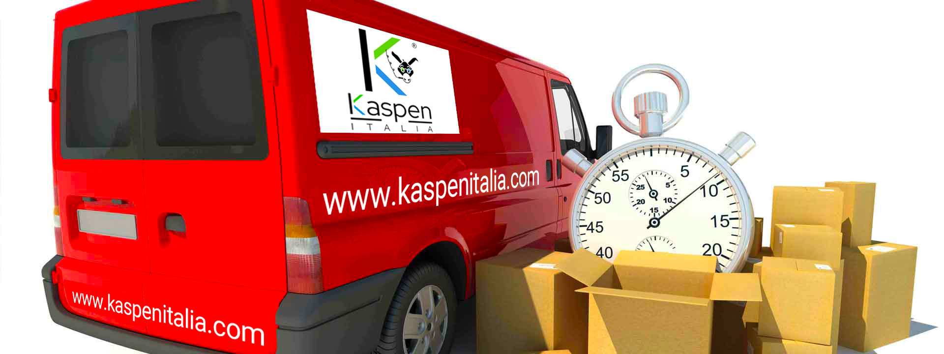 Kaspen Italia Garantisce le consegne in 24 ore